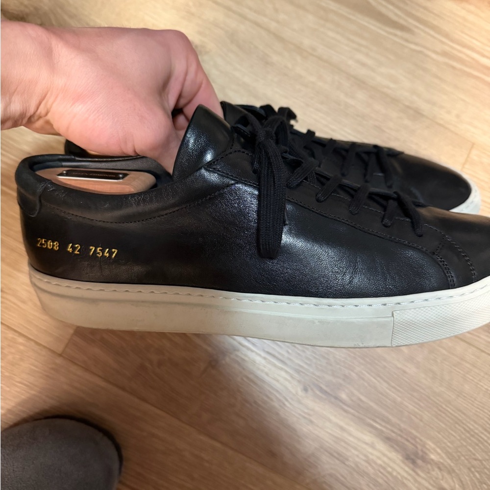 Men's Black Common Project Achilles Low
